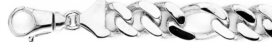 14mm Figaro Link Bracelet