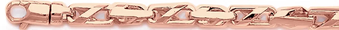 5.6mm Slanted Cross Link Bracelet