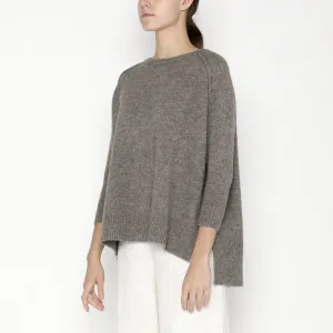 7115 by Szeki Exposed Seams Sweater
