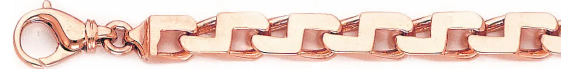 7.5mm Brick Chain Necklace