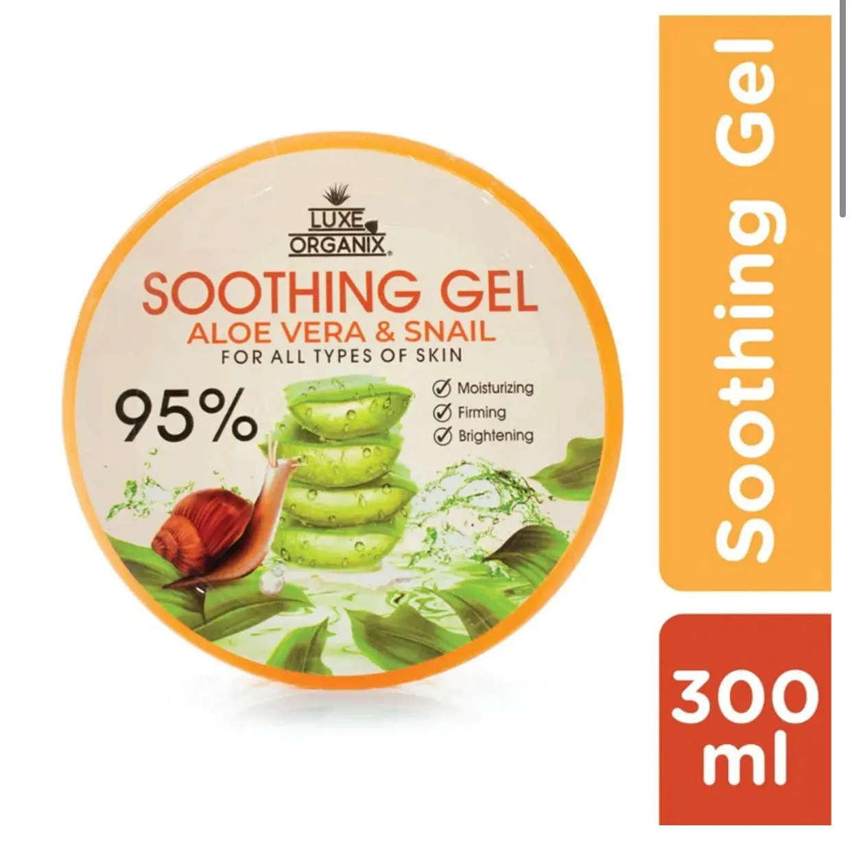 Aloe Vera & Snail Soothing Gel 95% 300ml