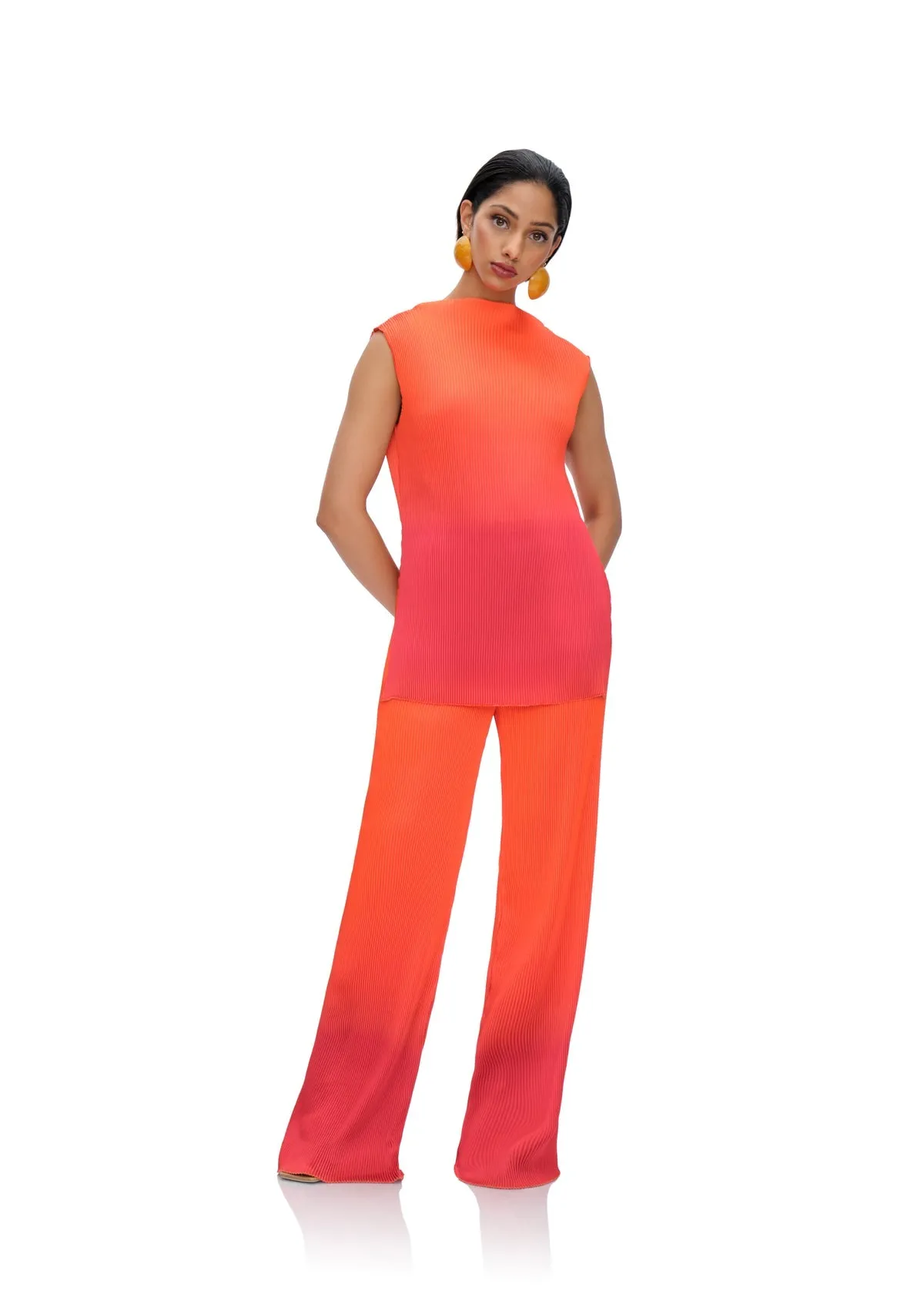 Atti Pleated Top