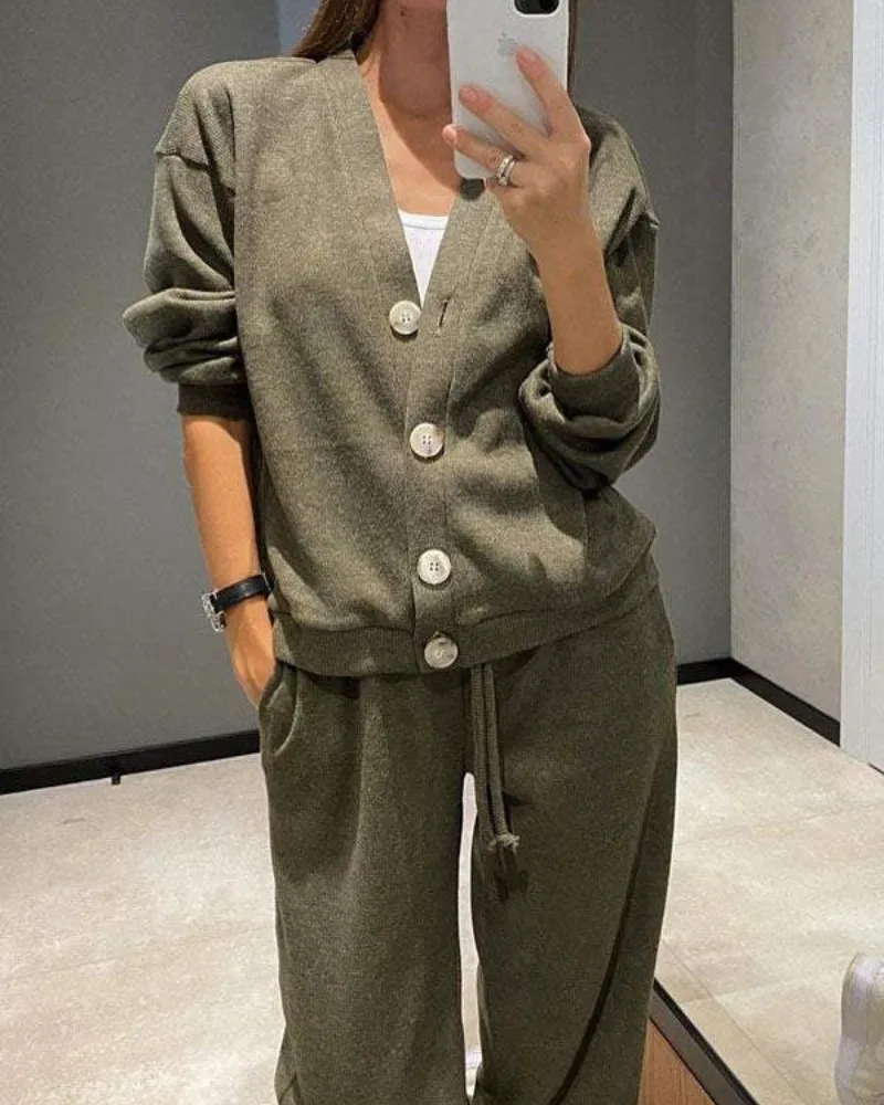 Béa™ | Stylish 2-Piece Knit Outfit