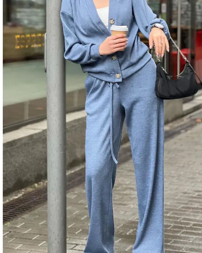 Béa™ | Stylish 2-Piece Knit Outfit