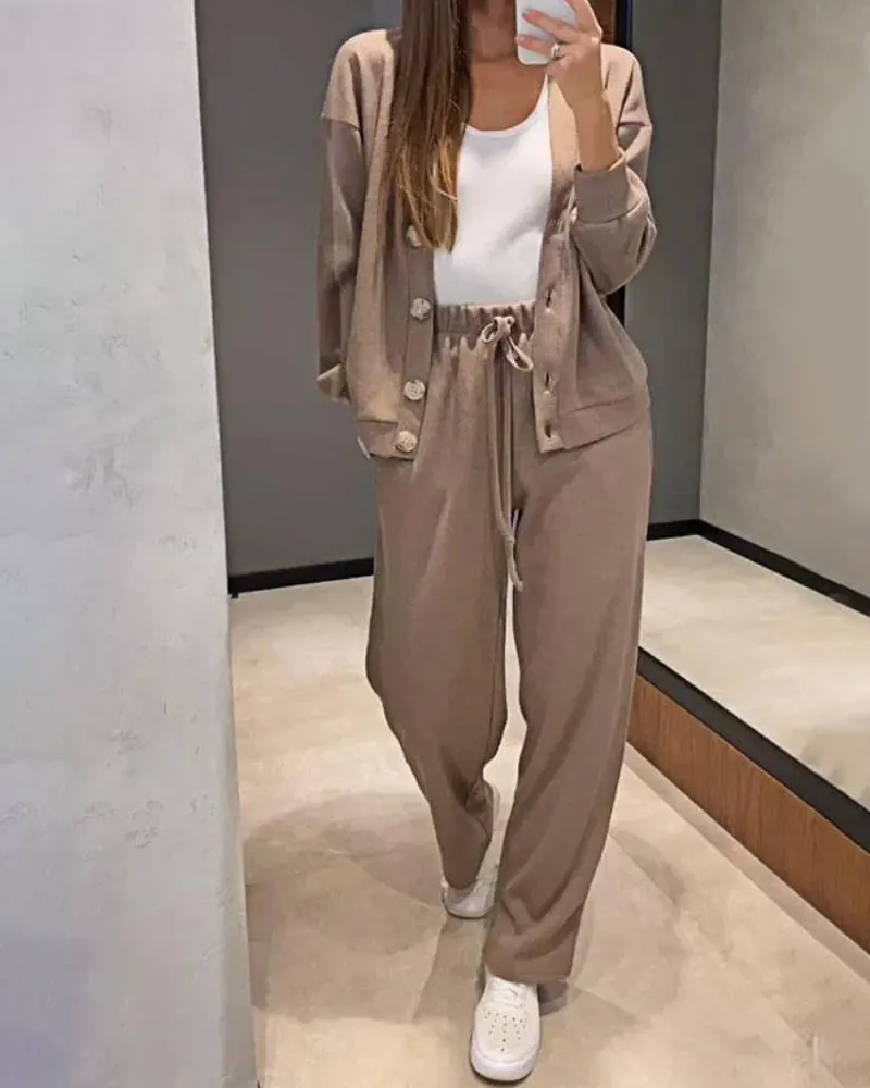 Béa™ | Stylish 2-Piece Knit Outfit