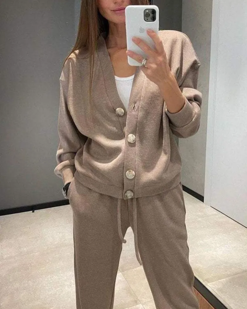 Béa™ | Stylish 2-Piece Knit Outfit