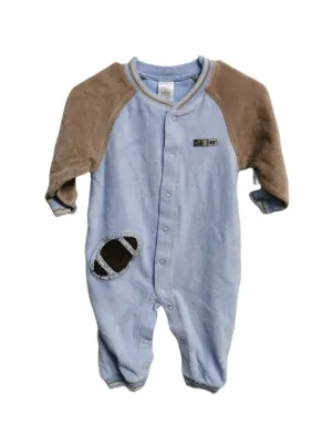 BABY BOY SIZE 6 MONTHS - CARTER'S, Thick Sleep & Play One-piece Romper EUC B33