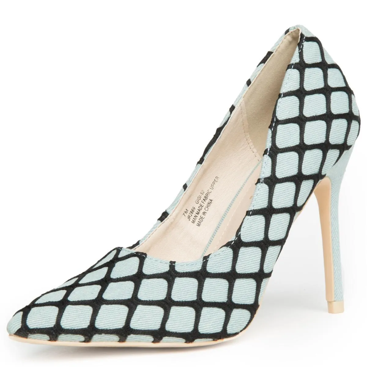 Cape Robbin Gigi-52 Denim High Heel Denim