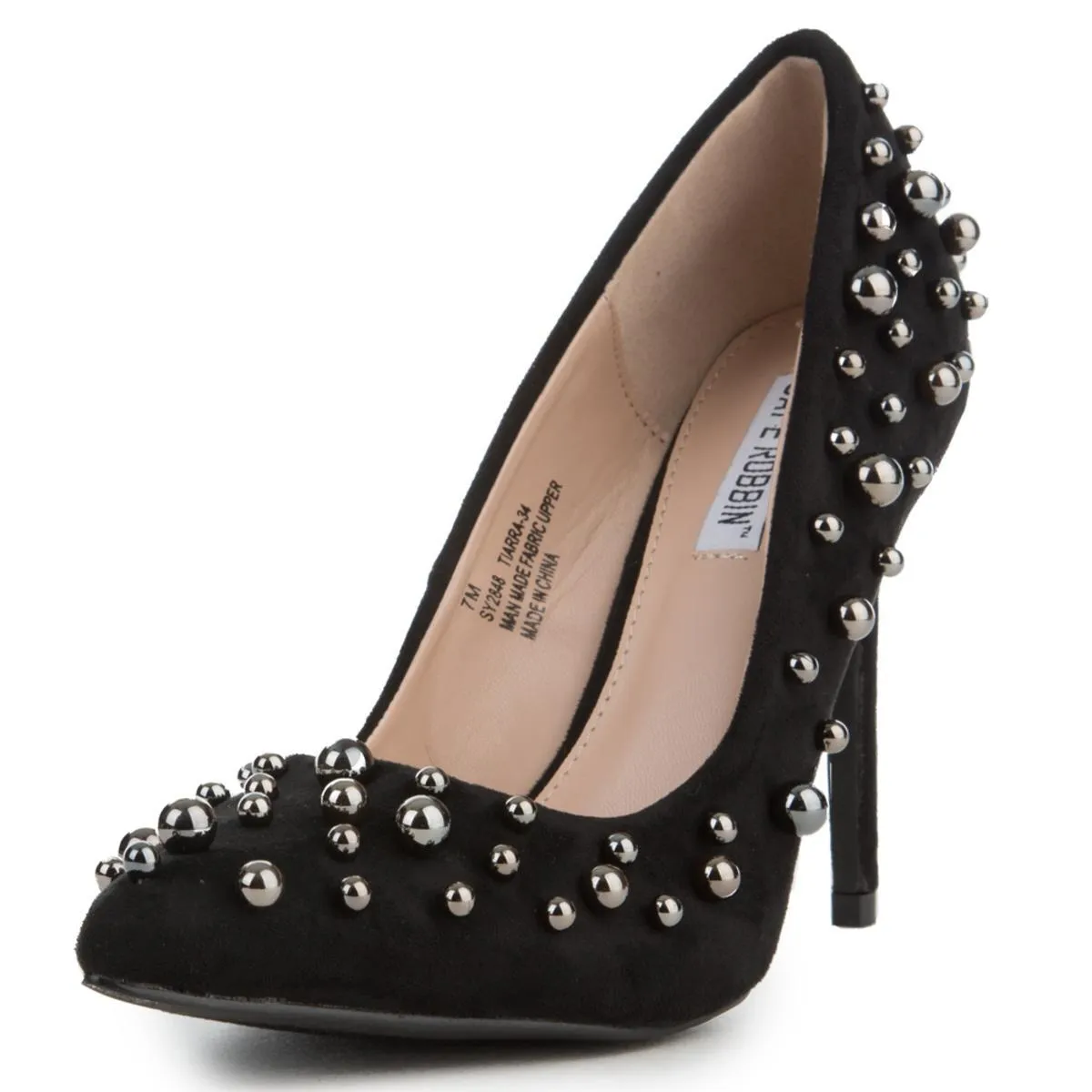 Cape Robbin Tiarra-34 Black High Heel BLACK