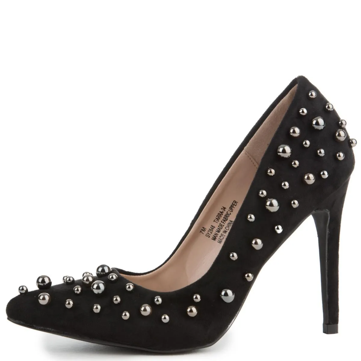 Cape Robbin Tiarra-34 Black High Heel BLACK