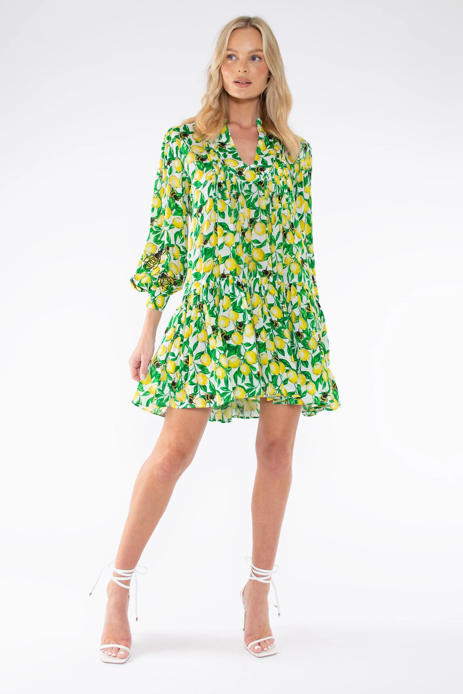CARLOTTA DRESS - BELLISIMO LIMONCELLO