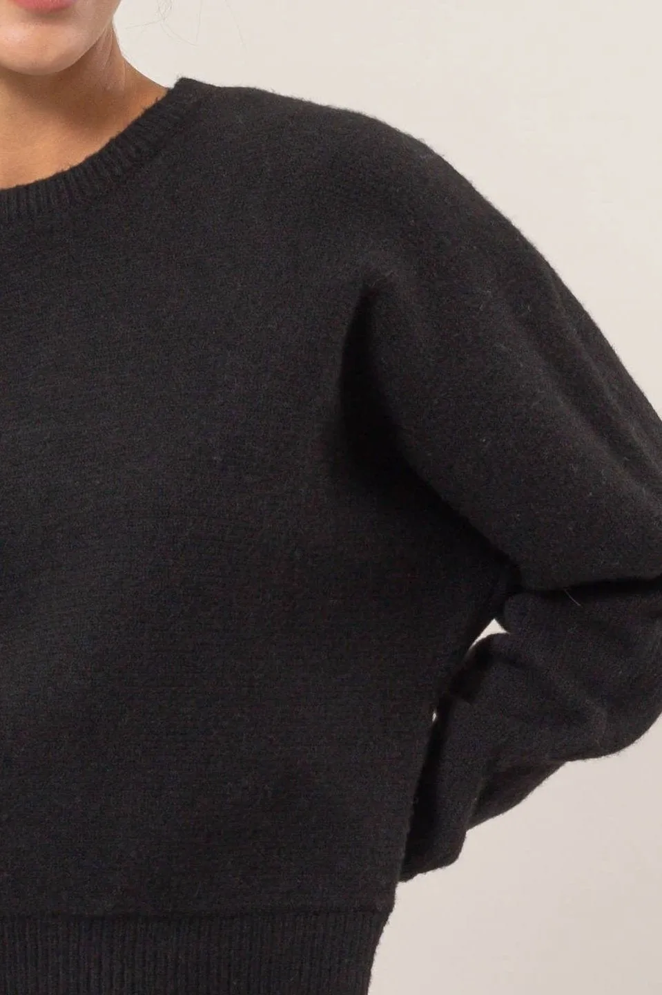 Delilah Dolman Sleeve Crew Neck
