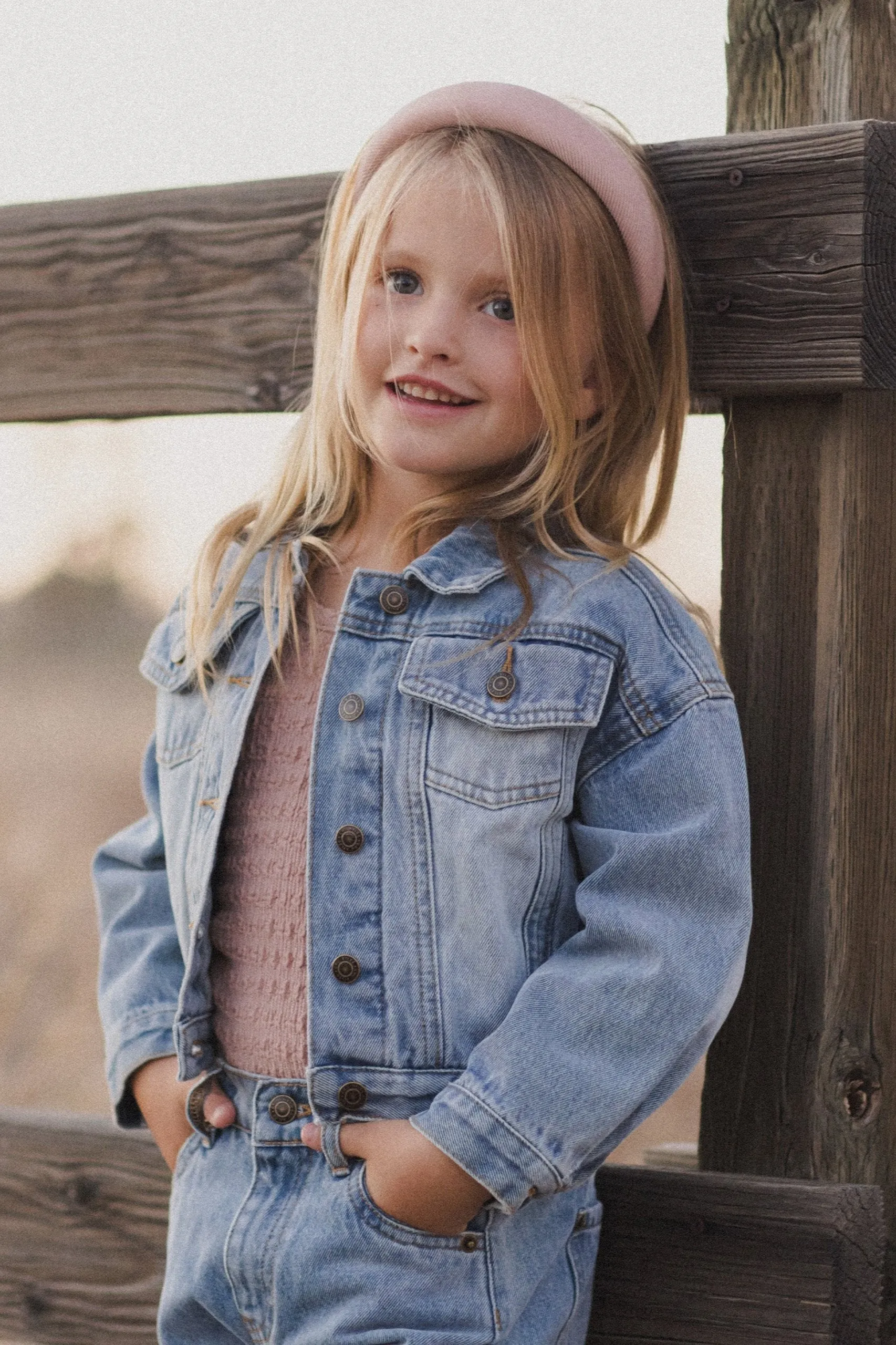 Denim Jacket | Light Washed Denim