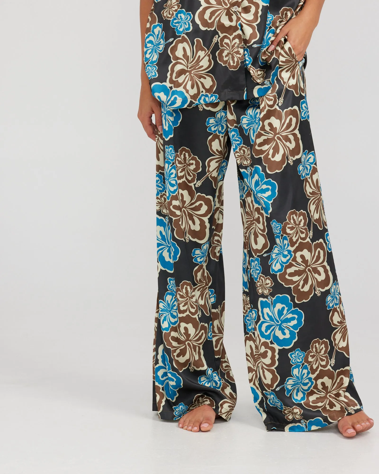 EMMA PANT - WINTER HIBISCUS
