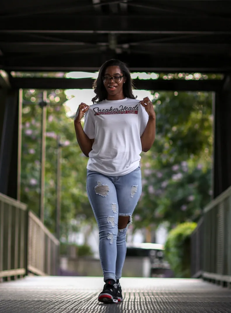 Exclusive SNEAKERHEADS CLOTHING LINE LE Shirt (White)