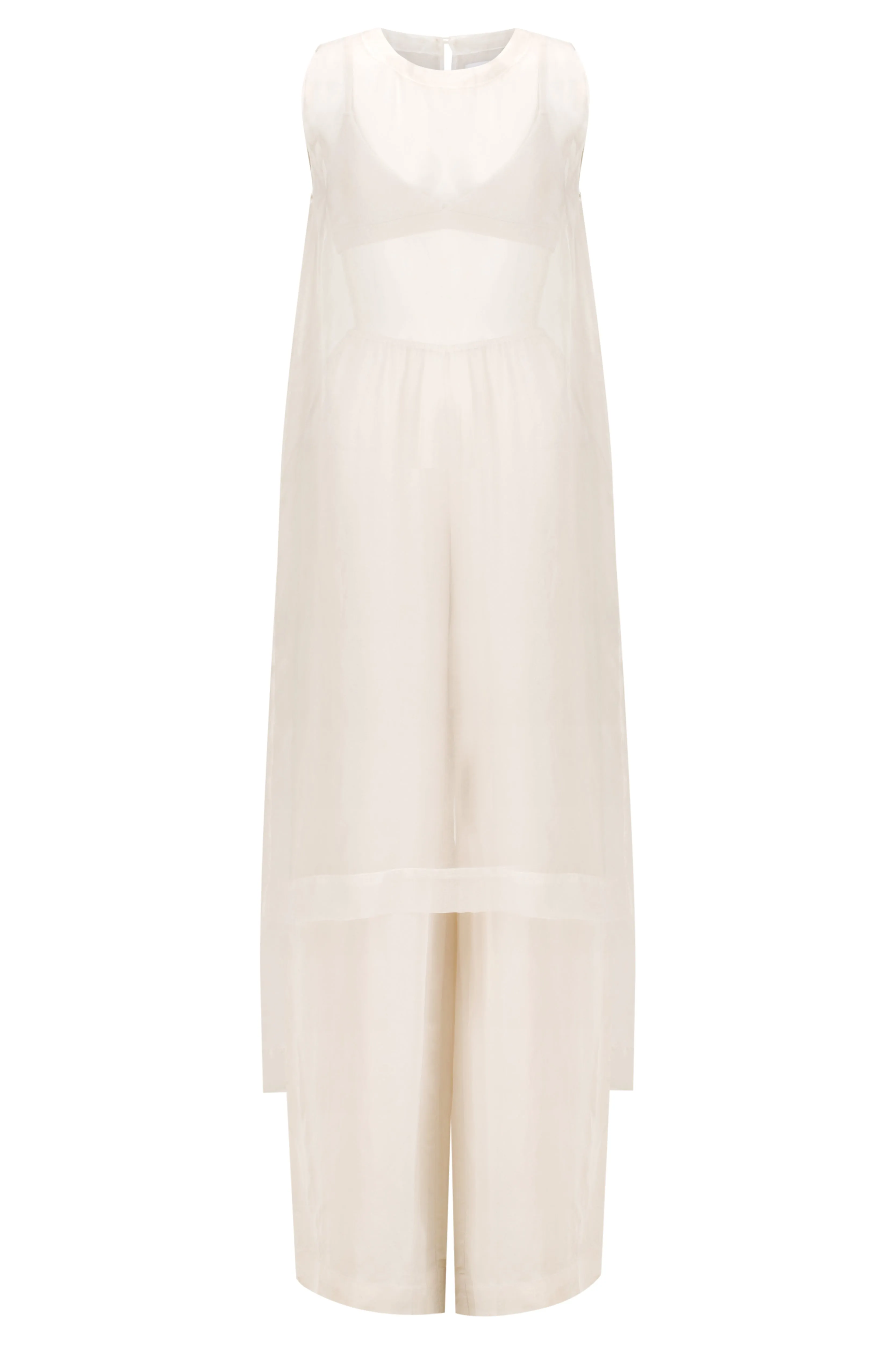 Fine Strap Bralette | Two Length Midi Slip | Relaxed Pant