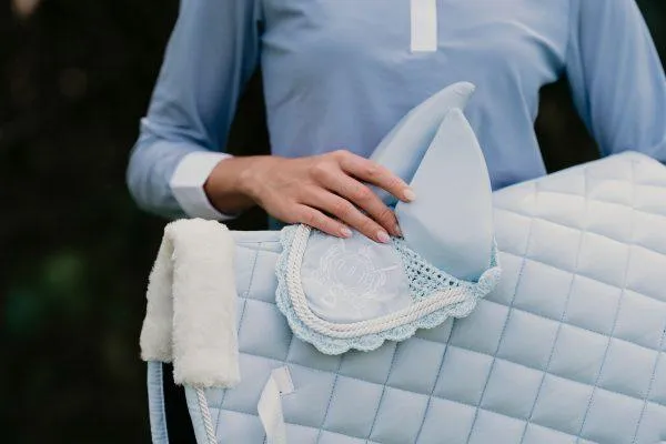 HH Equestrian Ear Bonnet (Ice Blue)