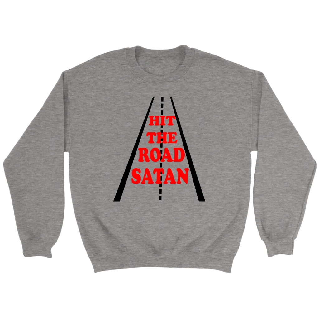 Hit The Road Satan Crewneck Part 1
