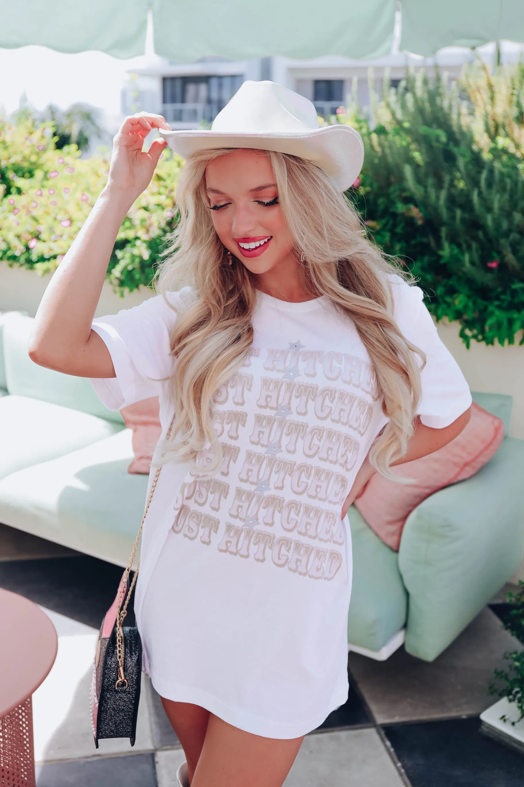 Hitched Graphic Tee - White