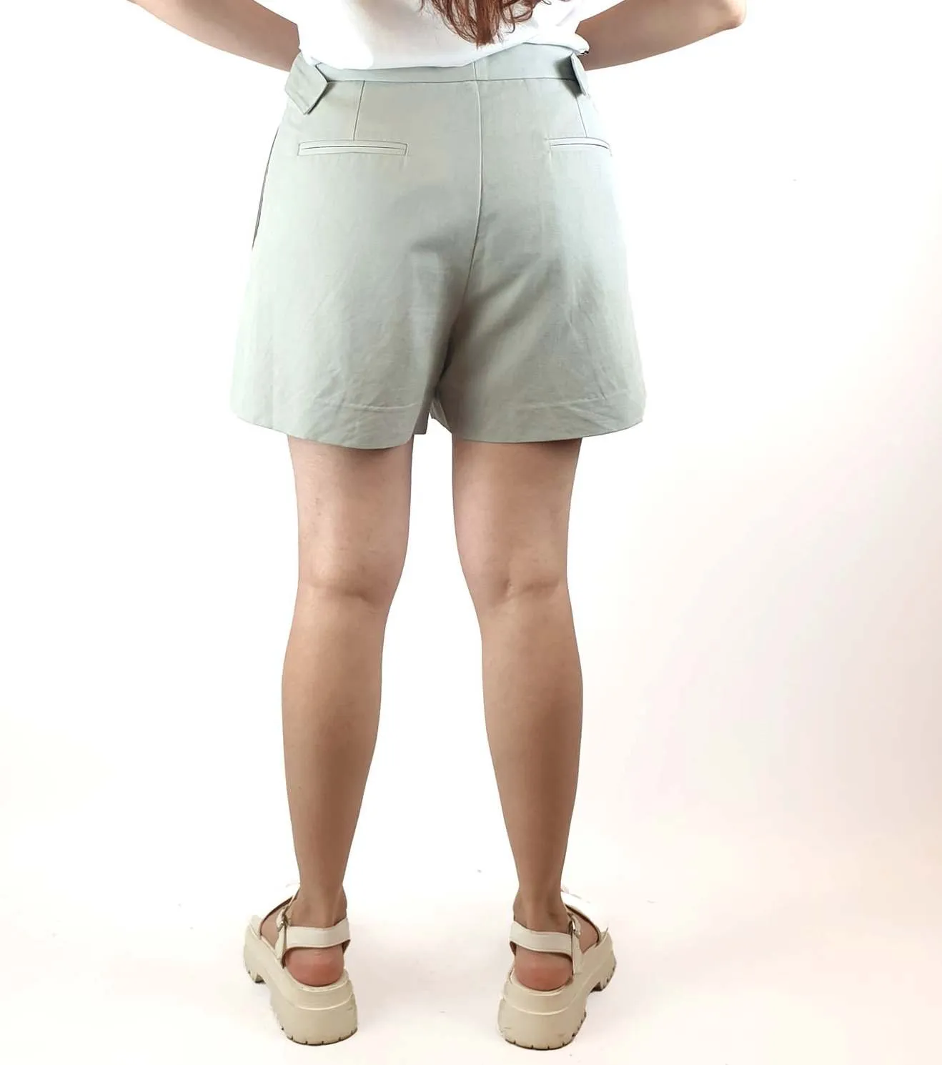 Jac   Jack grey shorts with pockets size 10