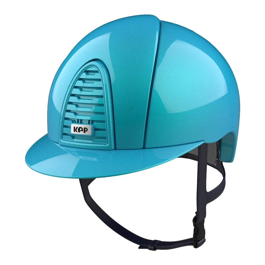 Kep Cromo 2.0 Jockey - Riding Hat - Metal Kingfisher