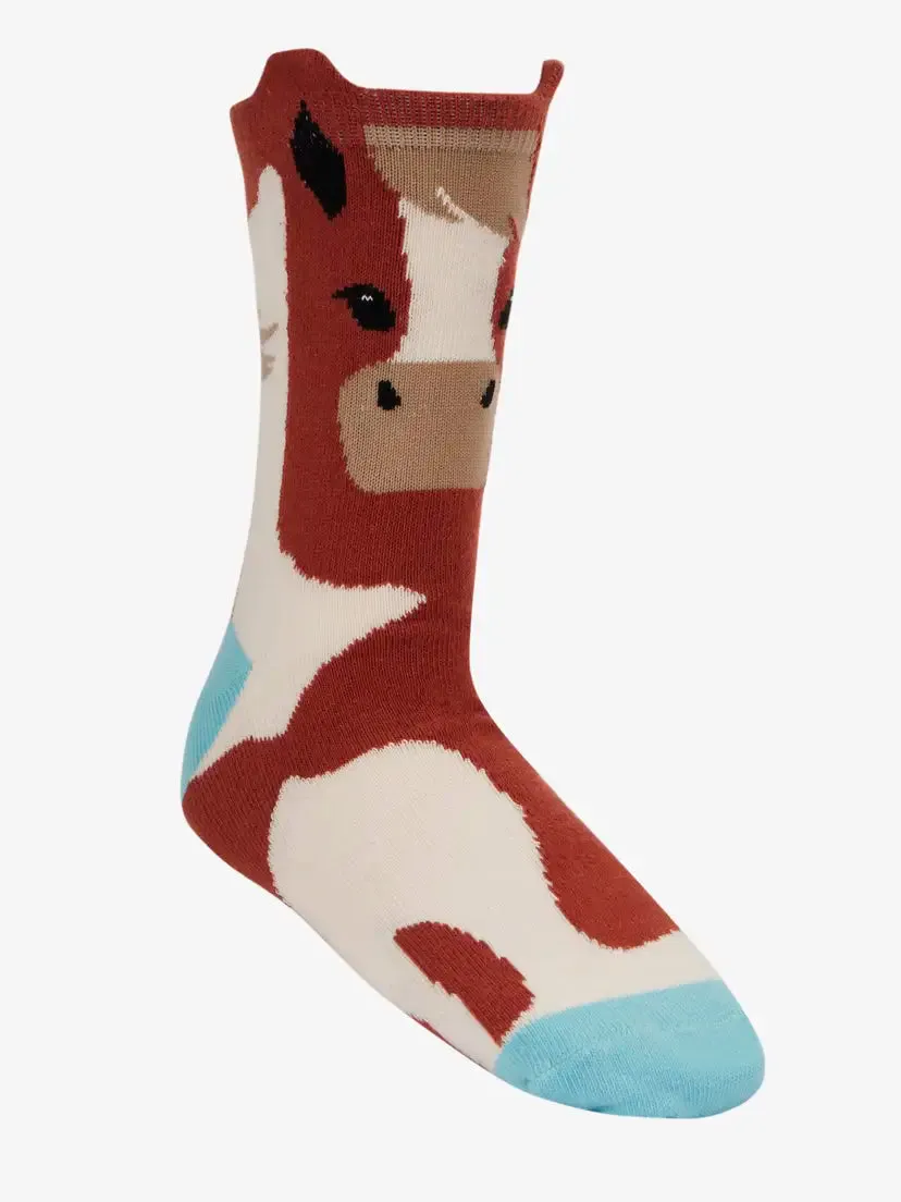 LeMieux Mini Character Socks 2 Pack Flash