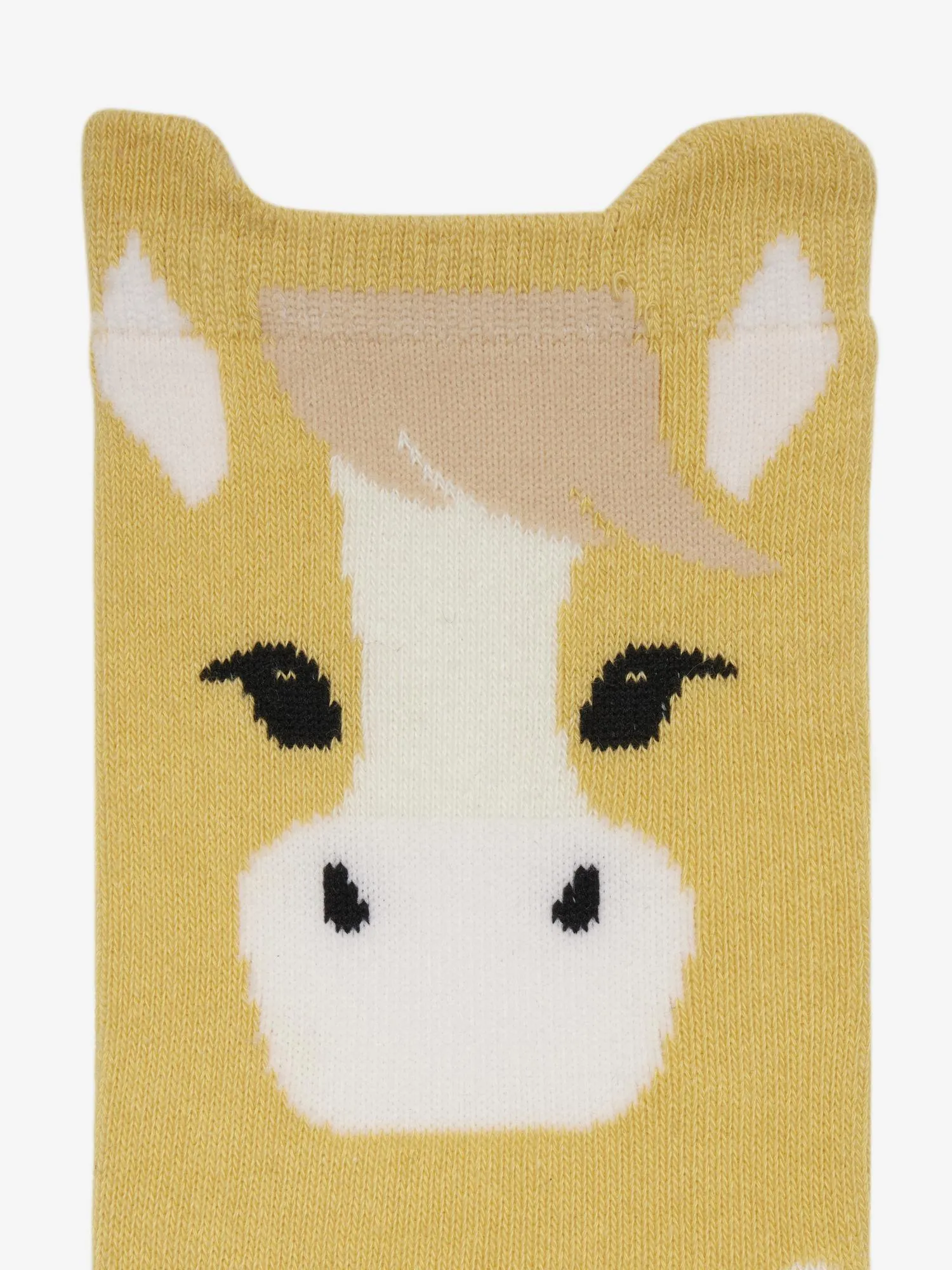 LeMieux Young Rider Mini Character Socks 2 pack Lemon