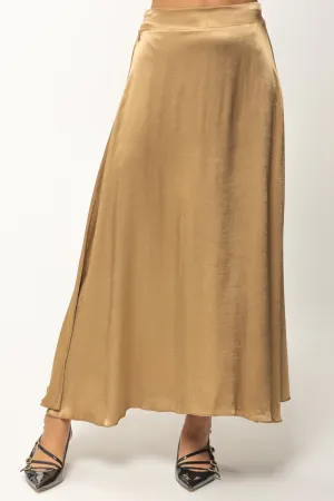 Maxi Gonna In Satin