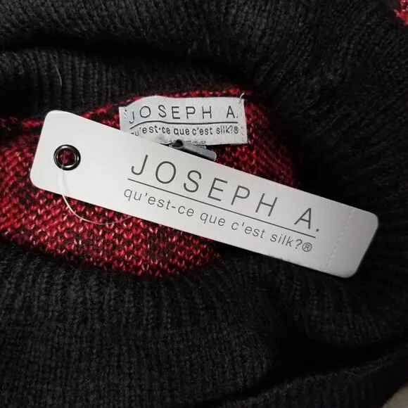 NEW Joseph A S Cowl Neck Sweater Pullover Oversized Relaxed