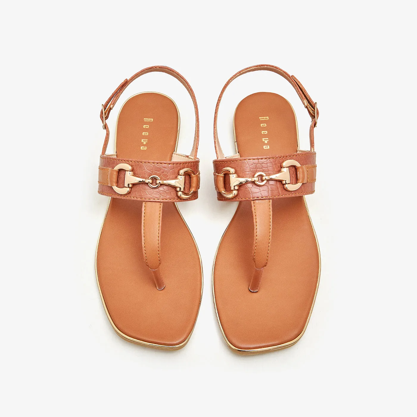 Patterned Sandals