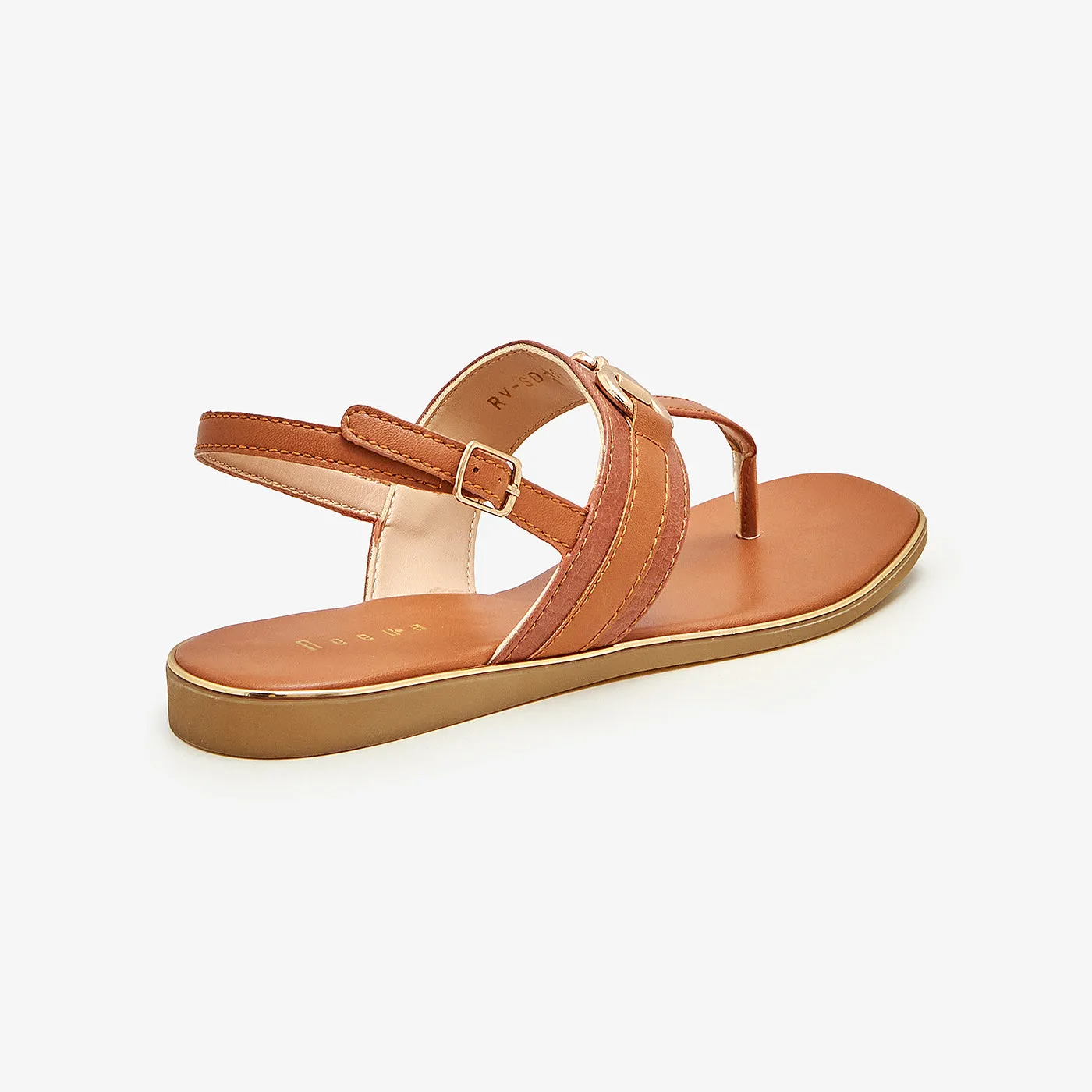Patterned Sandals