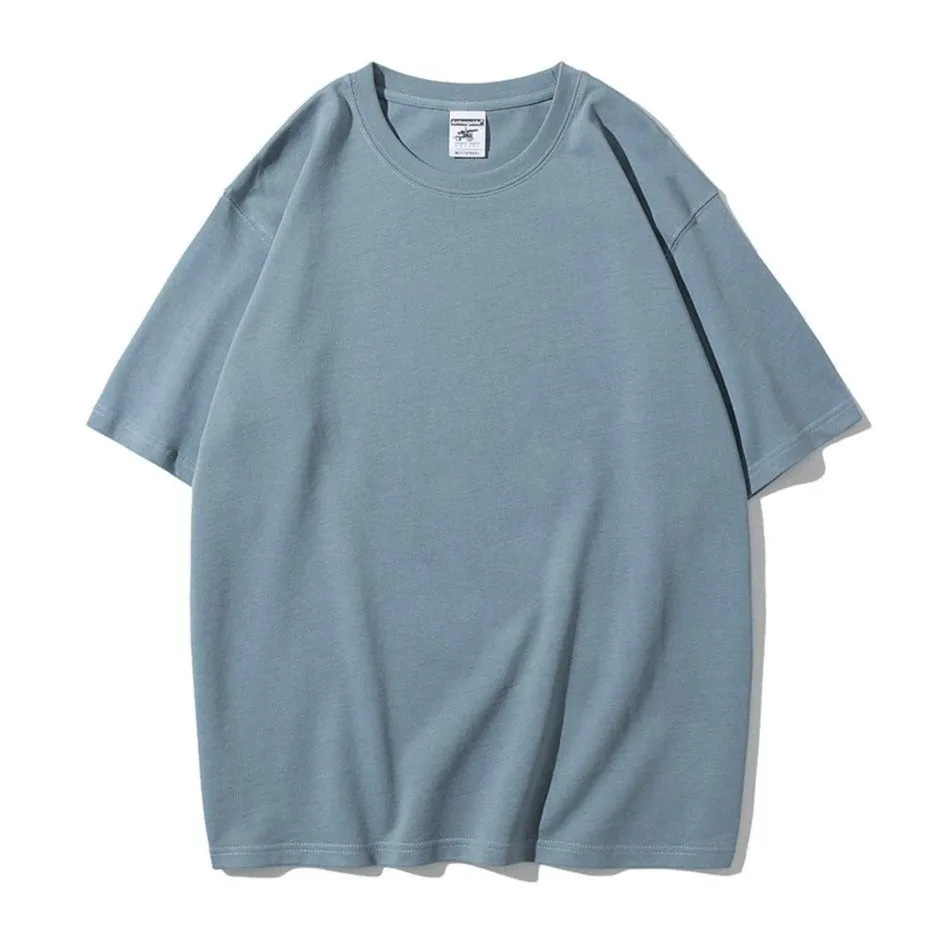"ESSENTIAL" T-SHIRT BASIQUE UNI NOIR STREETWEAR - URB1™