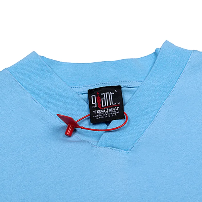 "FREE HOOVER" T-shirt Oversize Coupe large Bleu Ciel - URB1™