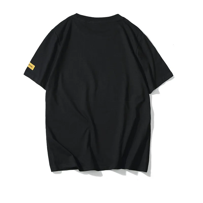 "MASSIF" T-shirt Blanc Oversize streetwear - URB1™
