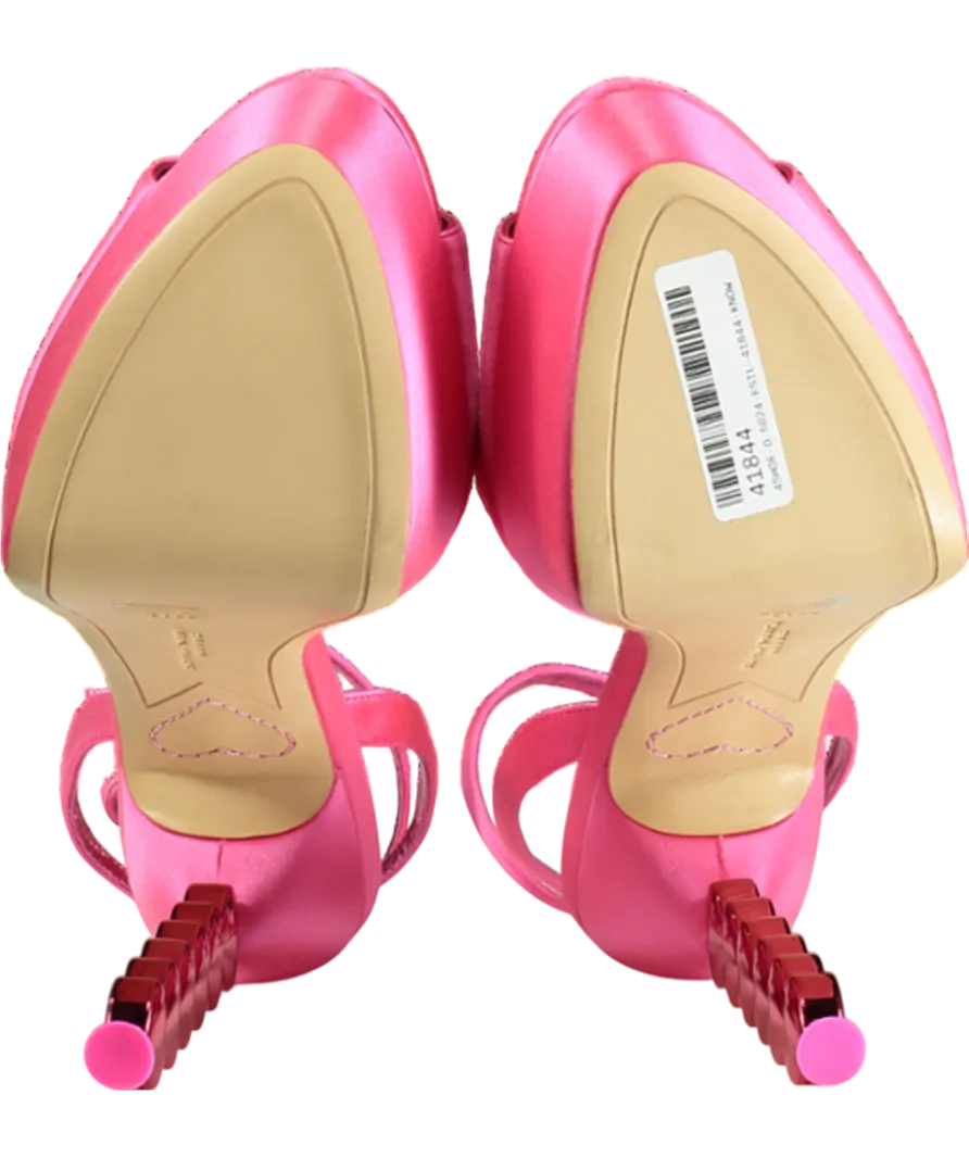 Sophia Webster Pink Aphrodite Platform Sandal UK 8.5 EU 41.5 👠