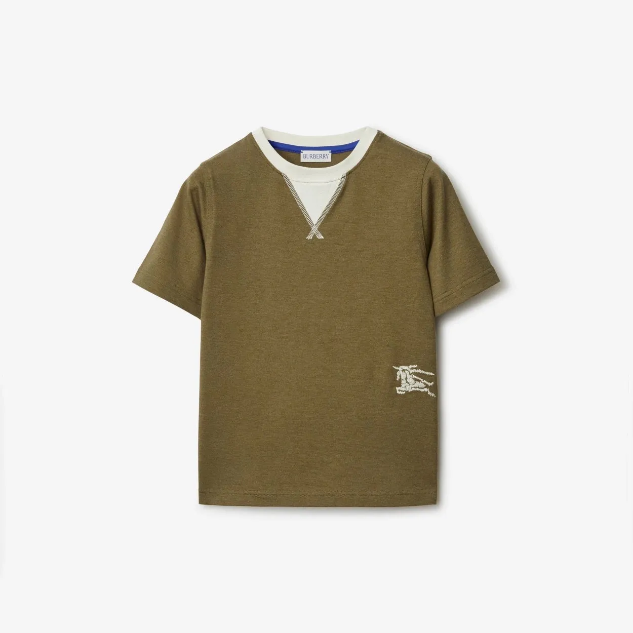 Two-tone Cotton T-shirt