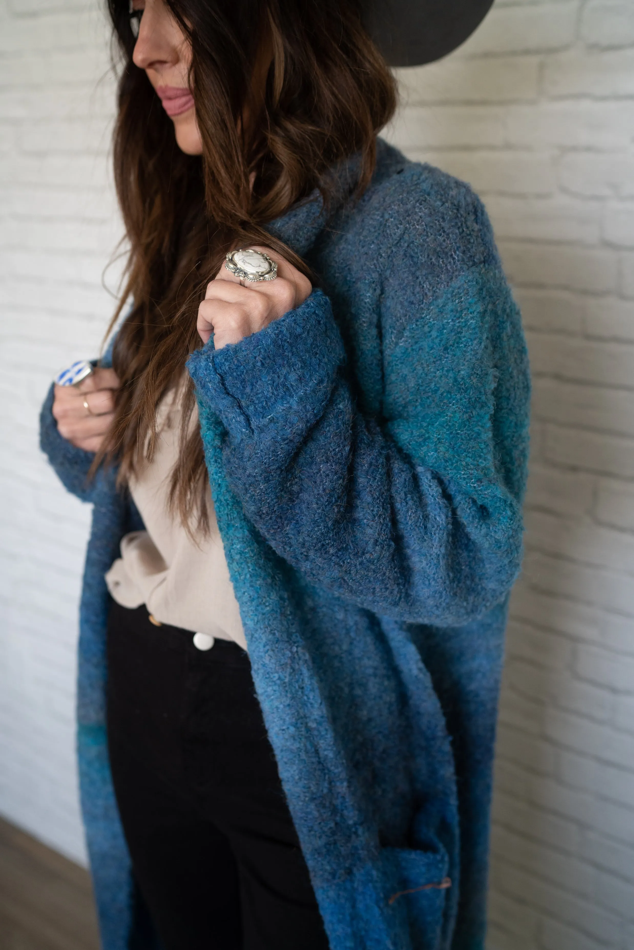 Winter Blues Cardigan